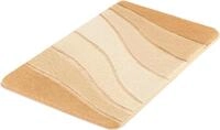 Badematte KLEINE WOLKE "Ocean, Badvorleger, Badezimmer Teppich" Gr. 14, braun