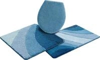Badematte OTTO HOME "Josie, Badvorleger, Badezimmer Teppich" Gr. 12, blau, H:20mm,