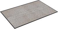Teppich "Duo Latte", beige, B:60cm H:9mm L:90cm, Polyamid, WASH+DRY BY KLEEN-TEX,