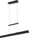 REALITY LEUCHTEN LED Pendelleuchte "PAROS", schwarz, 1, H: 150cm, 1 Stk., Leuchten,