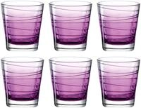 Whiskyglas LEONARDO "VARIO STRUTTURA", lila (violett), H:9cm &Oslash;:8,3cm, Glas,