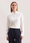 Hemdbluse SEIDENSTICKER, Damen, Gr. L (40), beige (ecru), 100% Viskose, unifarben,