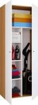 Mehrzweckschrank VCM "Holz Besenschrank Staubsauger Putzschrank Vandol K", wei&szlig;