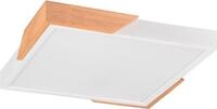 REALITY LEUCHTEN LED Deckenleuchte "Meta", wei&szlig; (wei&szlig; matt), 1, H: 3,5cm, 1 Stk.,