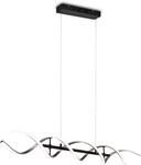 TRIO LEUCHTEN LED Pendelleuchte "Sequence", grau (aluminiumfarben), 1, H: 150cm, 1