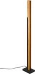 TRIO LEUCHTEN LED Stehlampe "Kerala", schwarz (schwarz matt), 1, H: 120cm, 1 Stk.,