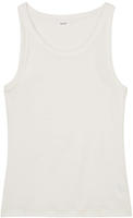 Tanktop MARC O'POLO DENIM, Damen, Gr. M, wei&szlig; (sanftes wei&szlig;), Rippware,