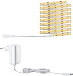 PAULMANN LED-Streifen "SimpLED Full-Line COB Basisset Warmwei&szlig; 3000K", wei&szlig;, Dioden