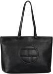 Shopper TOM TAILOR "Rosabel", Damen, Gr. B/H/T: 39,5cm x 28cm x 12cm, schwarz,