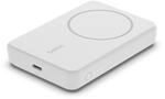 BELKIN Powerbank "BoostCharge 5.000mAh magnetische Powerbank mit 7,5 Watt", wei&szlig;,