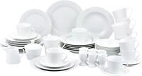 Kombiservice RETSCH ARZBERG "Geschirr-Set, Service Emilie", wei&szlig;, 50 Stk.,