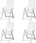 Gartensessel PROGARDEN "Tampa", wei&szlig;, B:44cm H:111cm T:50cm, Sessel, Gartensessel