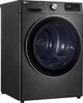 LG W&auml;rmepumpentrockner "RT80V9B", Energieeffizienz: C, schwarz, B:60cm H:85cm