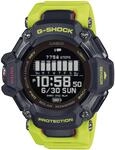 Smartwatch CASIO G-SHOCK "GBD-H2000", bunt (gelb, schwarz, gelb, pink), Smartwatches,