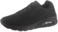 Sneaker SKECHERS "Uno - Stand on Air", Herren, Gr. 48,5, schwarz, Synthetik, Schuhe