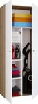 Mehrzweckschrank VCM "Holz Besenschrank Staubsauger Putzschrank Vandol K", wei&szlig;