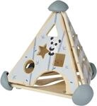 Steckspielzeug EICHHORN "Spielcenter Pyramide", beige (natur), Steckspielzeug,