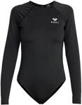 Badeanzug ROXY "Essentials", Damen, Gr. XL, Cup 0, grau (anthrazit),