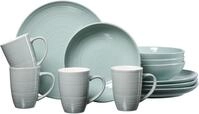 Kombiservice RITZENHOFF & BREKER "Geschirr-Set, Service Suomi", blau (graublau), 12