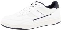 Sneaker TOM TAILOR, Damen, Gr. 42, blau (wei&szlig;, navy), Lederimitat, Textil, Schuhe