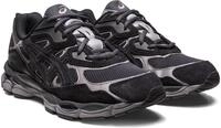 Sneaker ASICS SPORTSTYLE "GEL-NYC", M&auml;dchen, Gr. 40, schwarz (schwarz, grau), Leder,