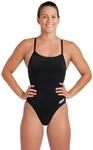 Badeanzug ARENA "WOMEN'S TEAM SWIMSUIT CHALLENGE SOLID", Damen, Gr. 40, N-Gr,...