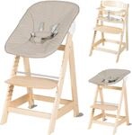 1100000002199 ROBA "Born Up, natur, mit Neugeborenen-Aufsatz, greyish gesteppt",