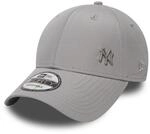 Baseball Cap NEW ERA, Damen, grau (dk grau), Web, Baumwollmischung, unifarben, Caps