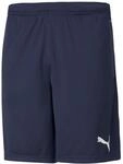 Trainingsshorts PUMA "TEAMRISE TRAINING SHORTS", Herren, Gr. S, N-Gr, blau (peacoat,