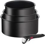 Topf-Set TEFAL "Ingenio Unlimited, Kasserollen Set abnehmbarer Griff, Induktion",