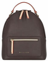 Cityrucksack BUGATTI "ELLA", Damen, Gr. B/H/T: 28cm x 23cm x 9cm, onesize, braun