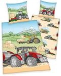 Kinderbettw&auml;sche "Traktor", bunt, B/L: 135cm x 200cm, 1 Stk., 1 Stk., Renforc&eacute;,