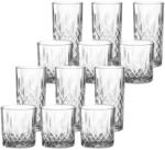 Gl&auml;ser-Set LEONARDO "Becherset Limited 12er Set transparent", bunt (transparent),