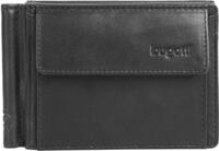 Geldb&ouml;rse BUGATTI "PRIMO", Herren, schwarz, Leder, gl&auml;nzend, Kleinlederwaren