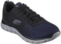 Sneaker SKECHERS "TRACK-RIPKENT", Herren, Gr. 41, blau (navy, schwarz), Synthetik,