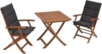Balkonset MERXX "Comodoro", braun, B:64,5cm H:100cm T:56cm, FSC-zertifiziertes
