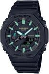 Chronograph CASIO G-SHOCK, schwarz (schwarz, mint), Armbanduhren, Herren,
