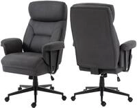 Chefsessel DUO COLLECTION "Tiago XXL", grau (anthrazit, schwarz, anthrazit), H:124cm
