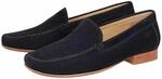 Slipper SIOUX "Campina", Damen, Gr. 35 (UK 3), blau (dunkelblau), Obermaterial:...