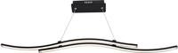 N&Auml;VE Pendelleuchte "Onda", schwarz, 2, H: 120cm, 1 Stk., Leuchten, schwarz matt,