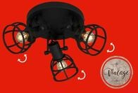 BRILONER LEUCHTEN LED Deckenspot "KORBO BLACK", schwarz (wei&szlig;, neutral), Leuchten,