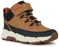 Winterboots GEOX "J FLEXYPER PLUS BOY ABX", Jungen, Gr. 31, braun (camelfarben,