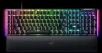RAZER Tastatur "BlackWidow V4 DE", schwarz (schwarz, gr&uuml;n), B:46,6cm H:3,5cm