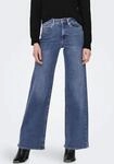 High-waist-Jeans ONLY "ONLMADISON BLUSH HW WIDE DNM CRO372 NOOS", Damen, Gr. S (36),