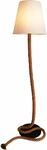 N&Auml;VE Stehlampe "Rope", beige (natur), 1, &Oslash; 40cm H: 164cm, Leuchten, Stehlampe