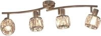 N&Auml;VE LED Deckenspot "Josefa", silber (stahl, blank), 4, H: 18cm, 1 Stk., Leuchten,