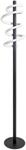 N&Auml;VE LED Stehlampe "Belleza", schwarz (schwarz, wei&szlig;), &Oslash; 21cm H: 140cm, 1...