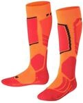 Kniestr&uuml;mpfe FALKE "SK2 Intermediate", Kinder, Gr. 23-26, orange (flash orange