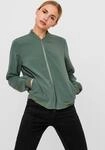 Bomberjacke VERO MODA "VMCOCO L/S BOMBER NOOS", Damen, Gr. XS, gr&uuml;n (laurel wreath),
