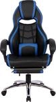 Gaming-Stuhl OTTO HOME "Sprinta 1, Chefsessel mit ausziehbarer Fu&szlig;st&uuml;tze", schwarz